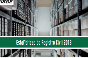 Estatísticas do Registro Civil – IBGE 2018